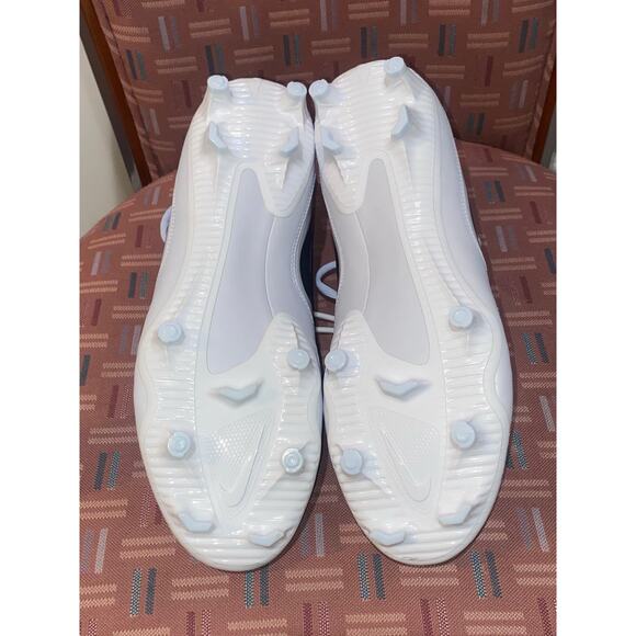 New Nike Huarache Size 10 Varsity LAX SE Cleats Lacrosse Gray Men FZ3620-001 - Picture 6 of 7